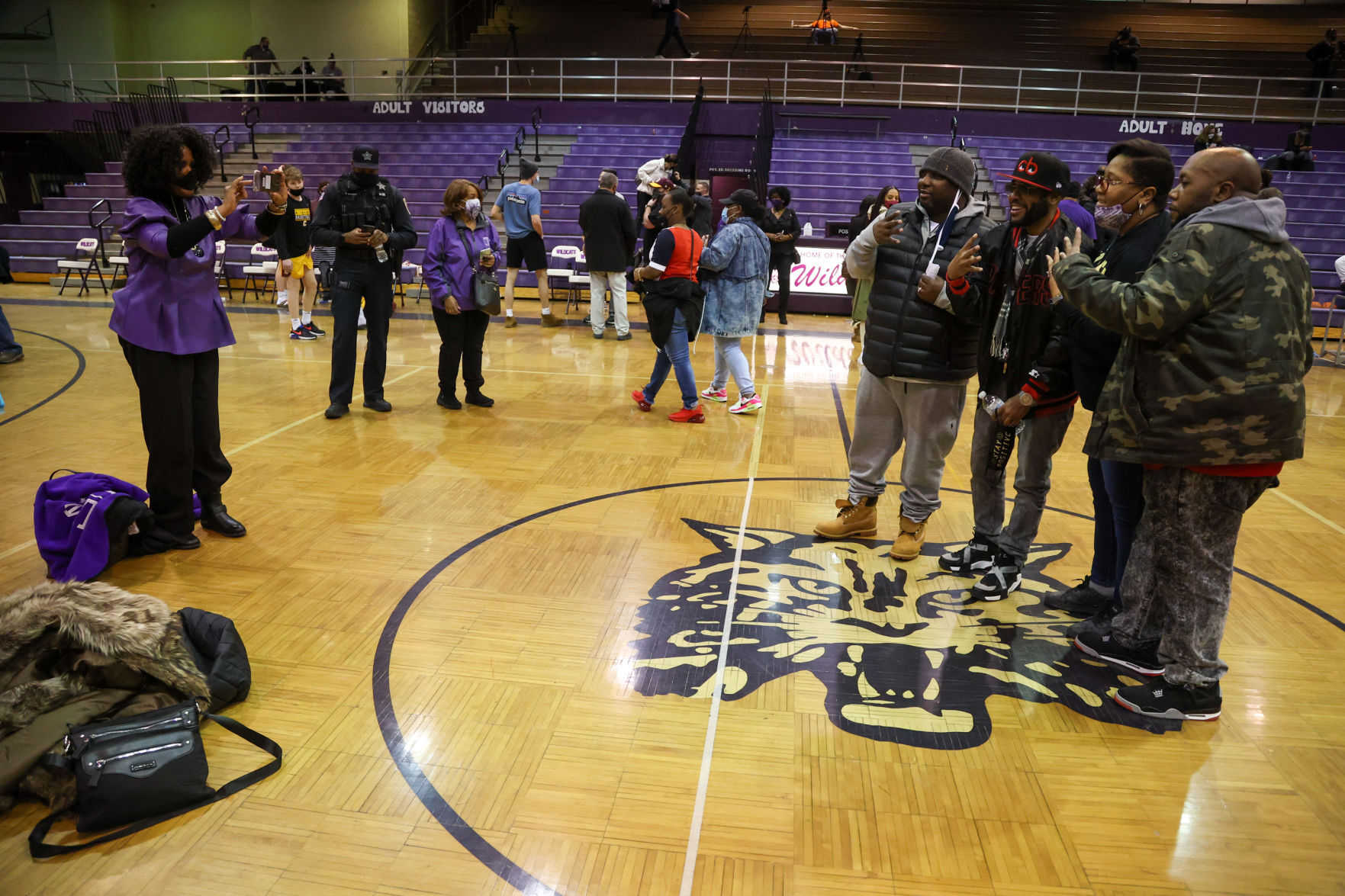 Last basketball game at Hammond High